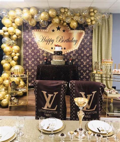 louis vuitton birthday party decorations|Louis Vuitton party ideas.